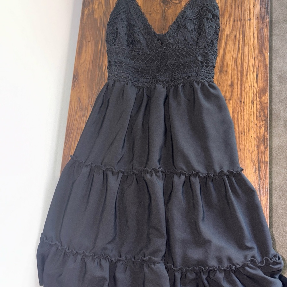 Black Lace Dress
